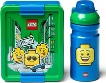 LEGO® Lunchset Classic - Groen/ Blauw