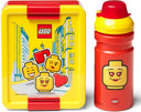 Ensemble déjeuner LEGO® Classic Girls - Jaune/Rouge