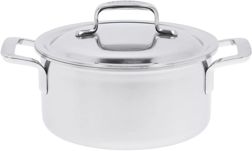 Demeyere Ensemble de casseroles / Ensemble de casseroles 3 pièces (ø 18 / 20 / 24 cm) + Couvercles Intense 5 - Inox