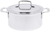 Demeyere Ensemble de casseroles / Ensemble de casseroles 3 pièces (ø 18 / 20 / 24 cm) + Couvercles Intense 5 - Inox