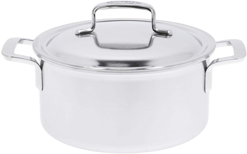 Demeyere Ensemble de casseroles / Ensemble de casseroles 3 pièces (ø 18 / 20 / 24 cm) + Couvercles Intense 5 - Inox