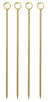 Paderno Cocktailprikkers BAR - Goud - 10 cm - 4 stuks