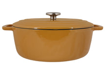 Cosy & Trendy Braadpan Fontestic Gietijzer Amber Gold Ovaal - 31 x 24 cm - Geëmailleerd