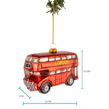 Nordic Light Kerstbal London Bus 11 cm