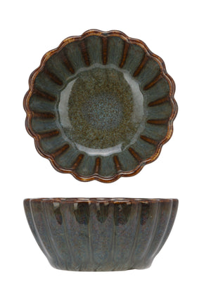 Cosy & Trendy Kleine Schaaltjes / Dipschaaltjes Astera Ocean Grijs - ø 7.5 cm - 4 Stuks