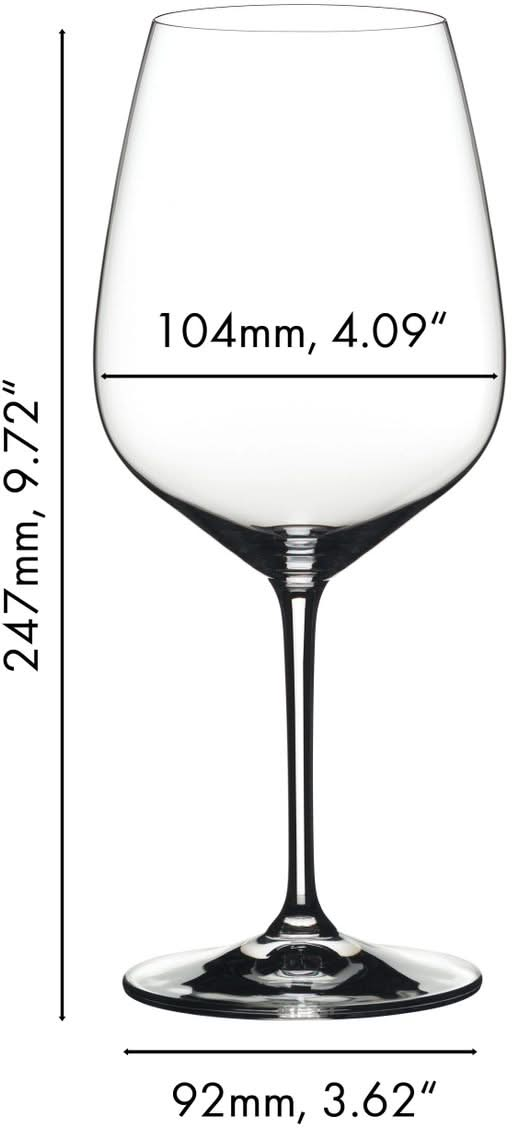 Verres à vin rouge Riedel Extreme - Cabernet - Payez 3, obtenez 4