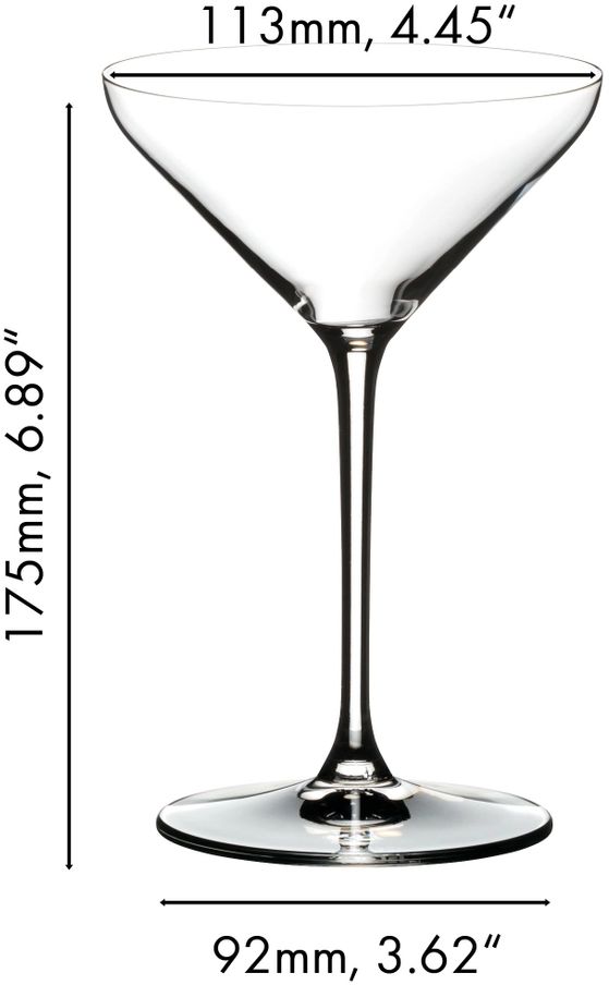 Riedel Verres à Martini Extreme - 2 pièces