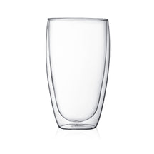 Bodum Dubbelwandige latte macchiato glazen Pavina - gepatenteerd ventiel - 450 ml - 6 stuks