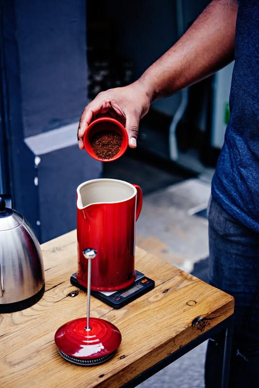 Le Creuset Cafetiere - Kersenrood - 1 liter