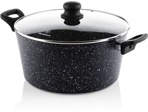 Westinghouse Kookpan Black Marble ø 28 cm / 7,1 liter - standaard anti-aanbaklaag