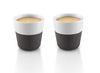 Eva Solo Tasses à Expresso Carbon Black 80 ml - 2 Pièces