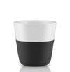 Eva Solo Tasses à Expresso Carbon Black 80 ml - 2 Pièces