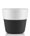 Tasses à café Eva Solo Carbon Black 230 ml - 2 pièces