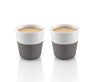 Tasses à espresso Eva Solo Elephant Grey 80 ml - 2 pièces