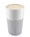 Eva Solo Latte Macchiato Beker Marble Grey 360 ml - 2 Stuks