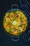 KitchenCraft Poêle à Paella World of Flavors - ø 46 cm - revêtement antiadhésif standard