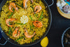 KitchenCraft Poêle à Paella World of Flavors - ø 46 cm - revêtement antiadhésif standard