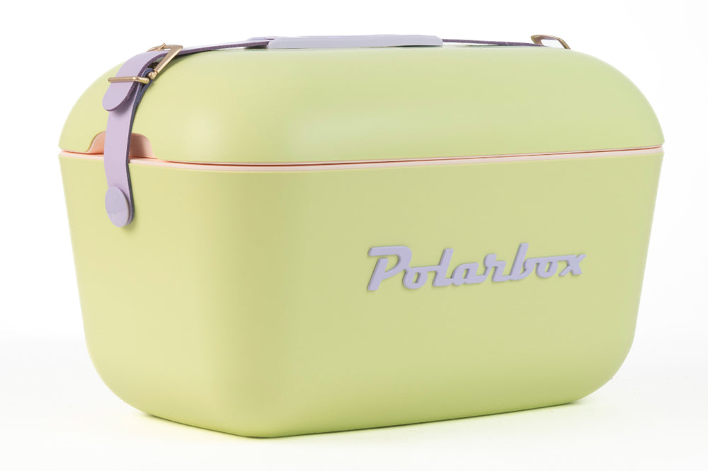 Polarbox Koelbox met Schouderband - Lime Lilac - 20 Liter