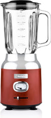 Westinghouse Retro Waterkoker + Broodrooster 4 Sleuven + Blender - Rood