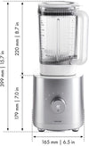 Zwilling Blender Enfinigy - 1,4 litre - 1200 W - Argent/Blanc