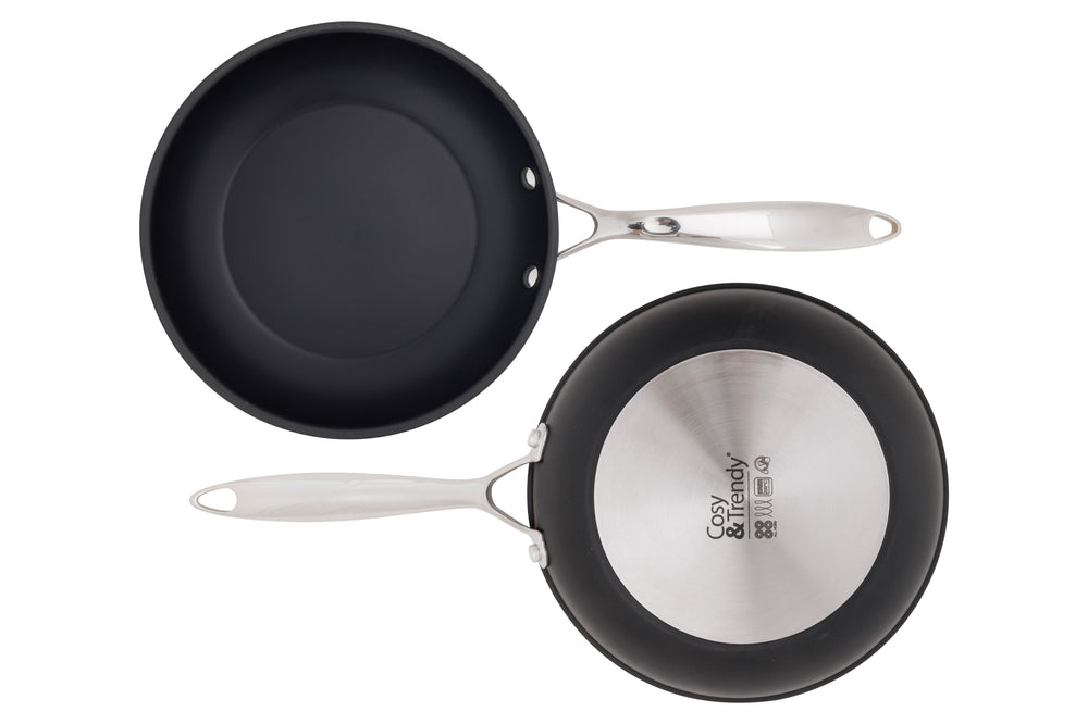 Cookinglife Koekenpan Revolt ø 24 cm - keramische anti-aanbaklaag - geschikt voor alle warmtebronnen