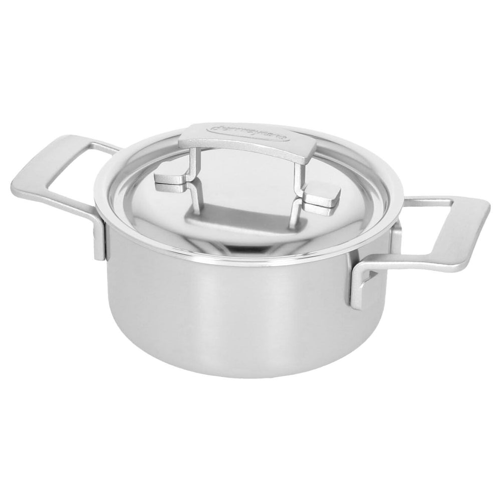 Demeyere Casserole avec couvercle Industry 5 - ø 16 cm / 1,5 litre + couvercle