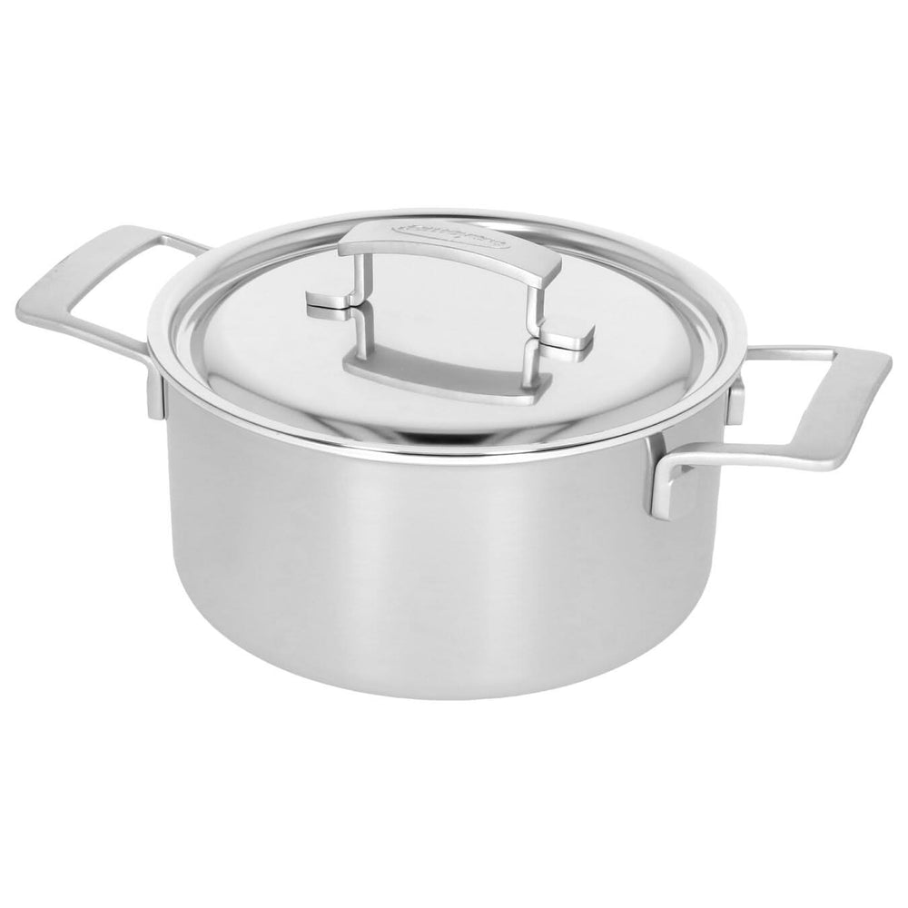 Demeyere Kookpan met deksel Industry 5 - ø 24 cm / 5.2 liter + deksel