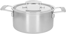 Demeyere Casserole avec couvercle Industry 5 - ø 24 cm / 5,2 litres + couvercle