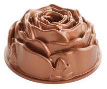 Nordic Ware Turban Moule à pâtisserie Rose Bundt Cuivre ø 23 cm / 2,4 litres