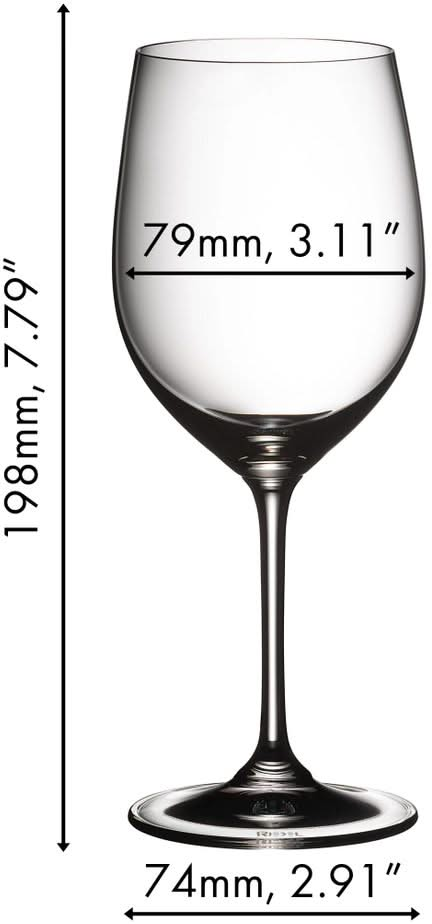 Riedel Witte Wijnglazen Vinum - Viognier / Chardonnay - 2 stuks