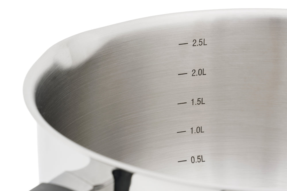 Cookinglife Pannenset Stay Cool - RVS - Kookpan Ø 16, 20, 24 cm & Steelpan Ø 16 cm + Deksels - 7 delig
