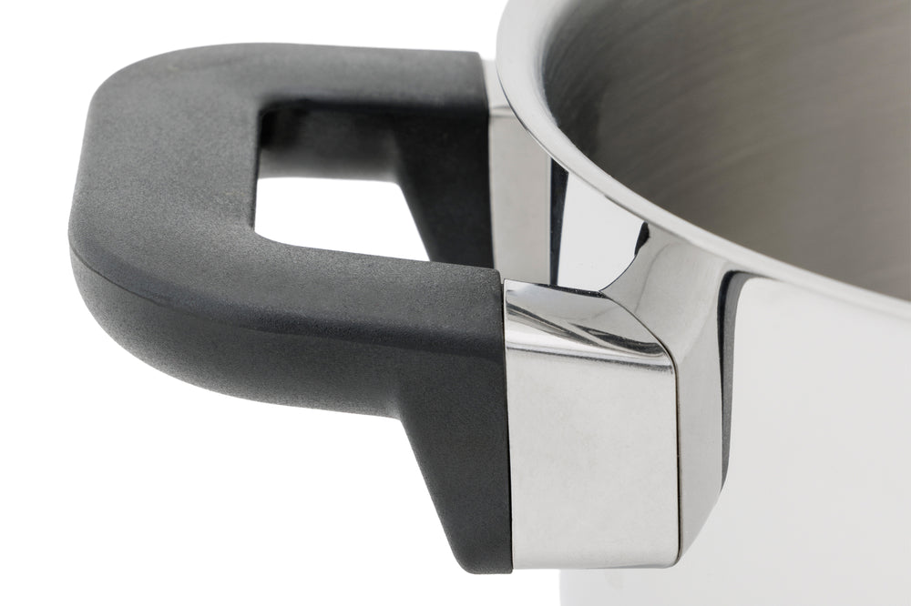 Cookinglife Pannenset Stay Cool - RVS - Kookpan Ø 16, 20, 24 cm & Steelpan Ø 16 cm + Deksels - 7 delig