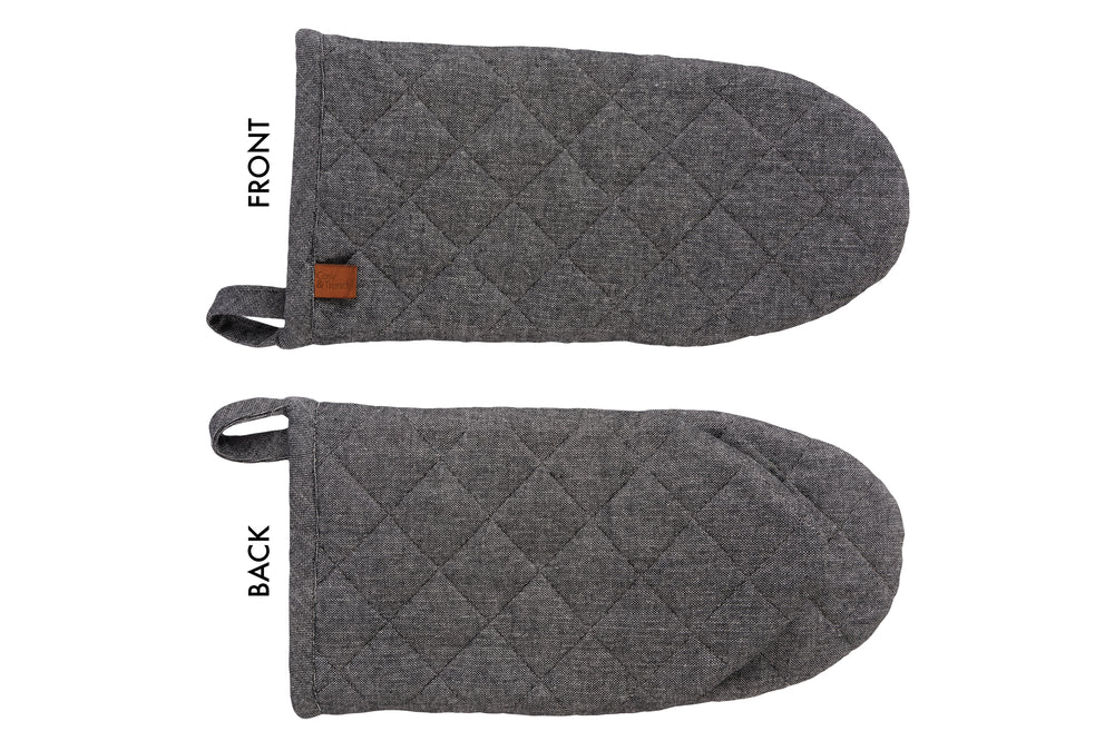 Cosy & Trendy Ovenwant Stoff Black Chambray