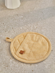 Cosy & Trendy Pannenlap Stoff Amber Gold