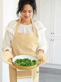 Cosy & Trendy Pannenlap Stoff Amber Gold