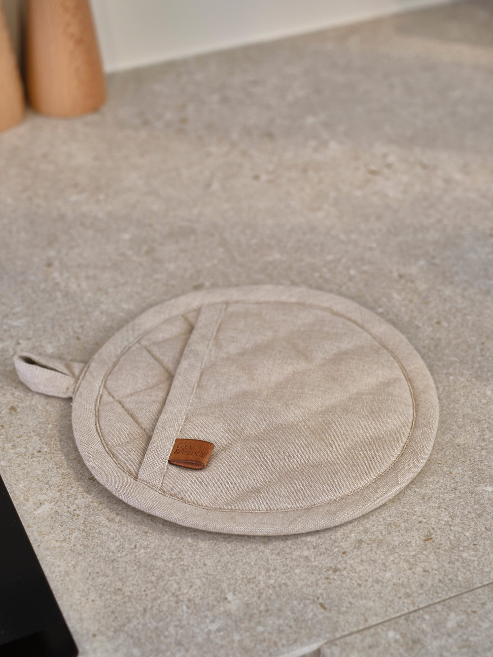 Cosy & Trendy Pannenlap Stoff Sand