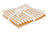 Cosy & Trendy Vaatdoekjes Stoff Amber Gold 30 x 30 cm - 3 Stuks