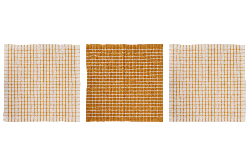 Cosy & Trendy Vaatdoekjes Stoff Amber Gold 30 x 30 cm - 3 Stuks