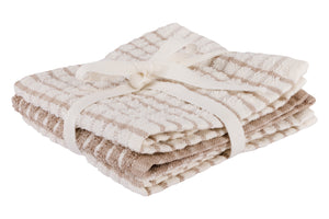 Cosy & Trendy Vaatdoekjes Stoff Sand 30 x 30 cm - 3 Stuks