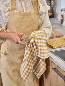 Cosy & Trendy Theedoeken Stoff Amber Gold 50 x 70 cm - 3 Stuks