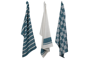 Cosy & Trendy Theedoeken Stoff Green Heron 50 x 70 cm - 3 Stuks