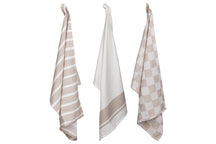 Cosy & Trendy Theedoeken Stoff Sand 50 x 70 cm - 3 Stuks