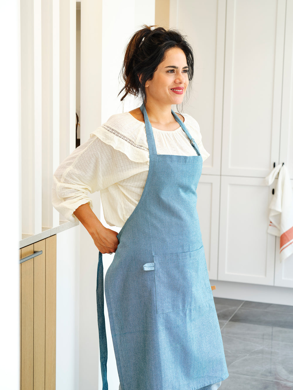 Cosy & Trendy Keukenschort Stoff Green Heron