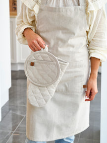 Cosy & Trendy Keukenschort Stoff Sand