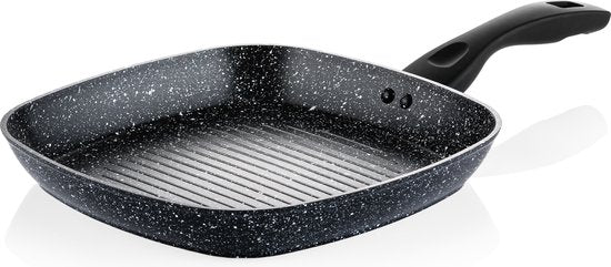 Westinghouse Pan Set Black Marble (Poêle à grill 28 cm + Poêle Wok ø 30 cm) - Induction et tous autres feux