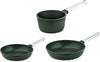 Westinghouse Pan Set Performance (Poêle ø 24 et 28 cm + Casserole ø 18 cm) - Vert - Induction et tous autres feux