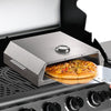 Bighorn Pizzaoven met pizzasteen voor barbecue - grilloven - draagbare - edelstaal