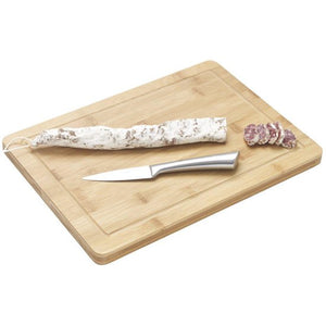 Cookinglife Snijplank met sapgeul - Bamboe  - 25 x 35 x 1,8 cm