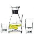 Carafe Eva Solo Anti-Goutte - 1 litre + 4 Verres - 250 ml