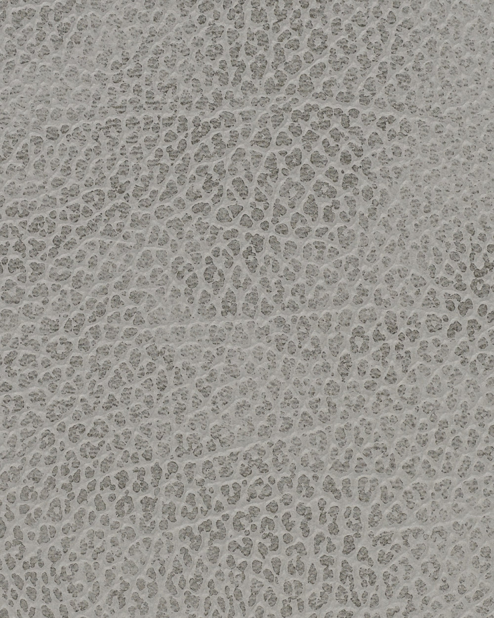 LIND DNA Onderzetters Hippo - Leer - Anthracite Grey - 13 x 11 cm - 4 Stuks